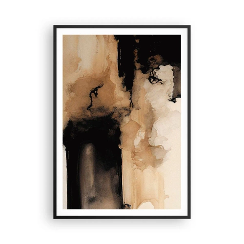 Plakát v černém rámu - Poutavá abstrakce - 70x100 cm