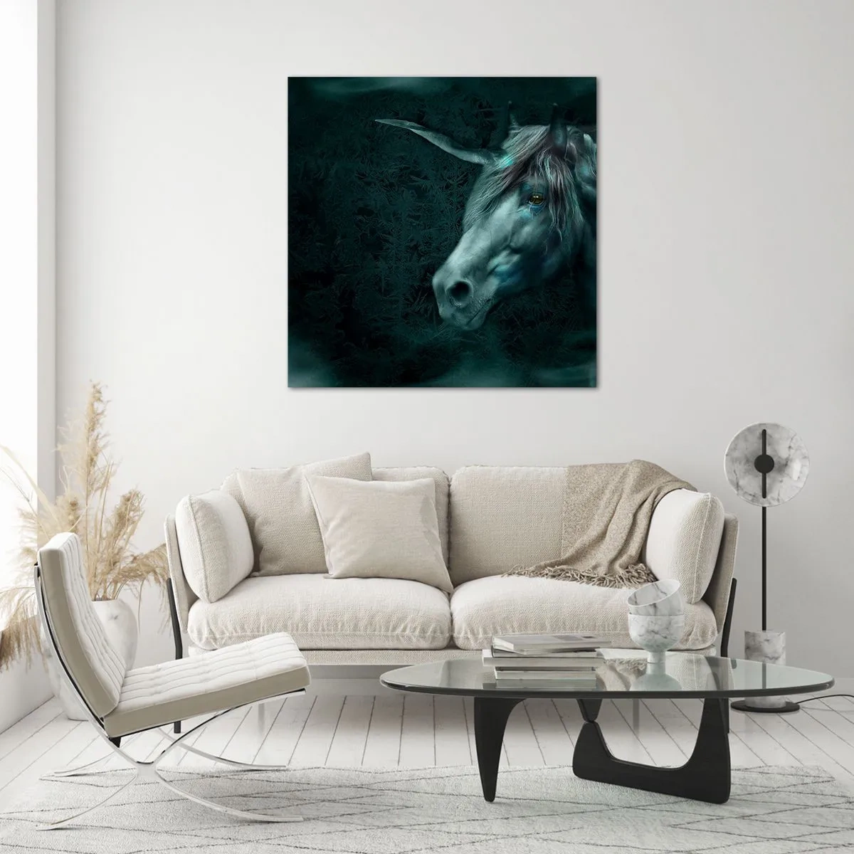 Obraz na skle - V pohádkovém lese - 60x60 cm