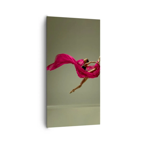 Obraz na plátně - Tančící plamen - 65x120 cm