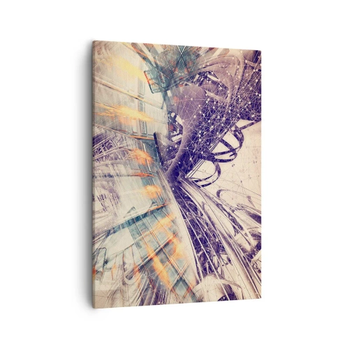 Obraz na plátně - Ve velkém spěchu - 50x70 cm