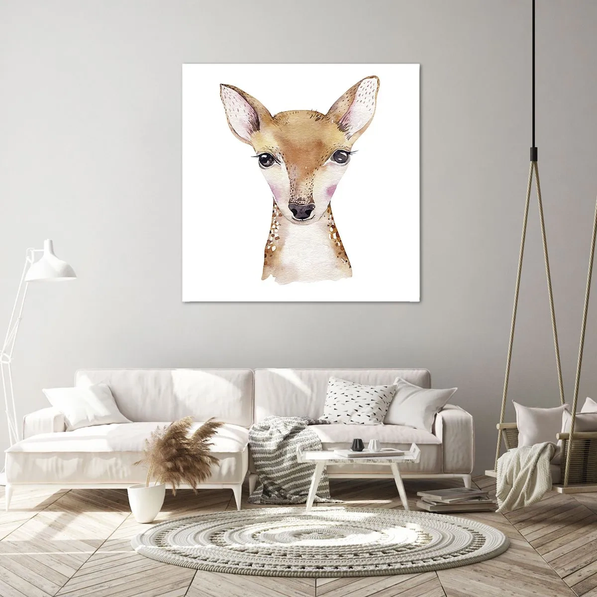 Obraz na plátně - Povaha nevinnosti - 70x70 cm