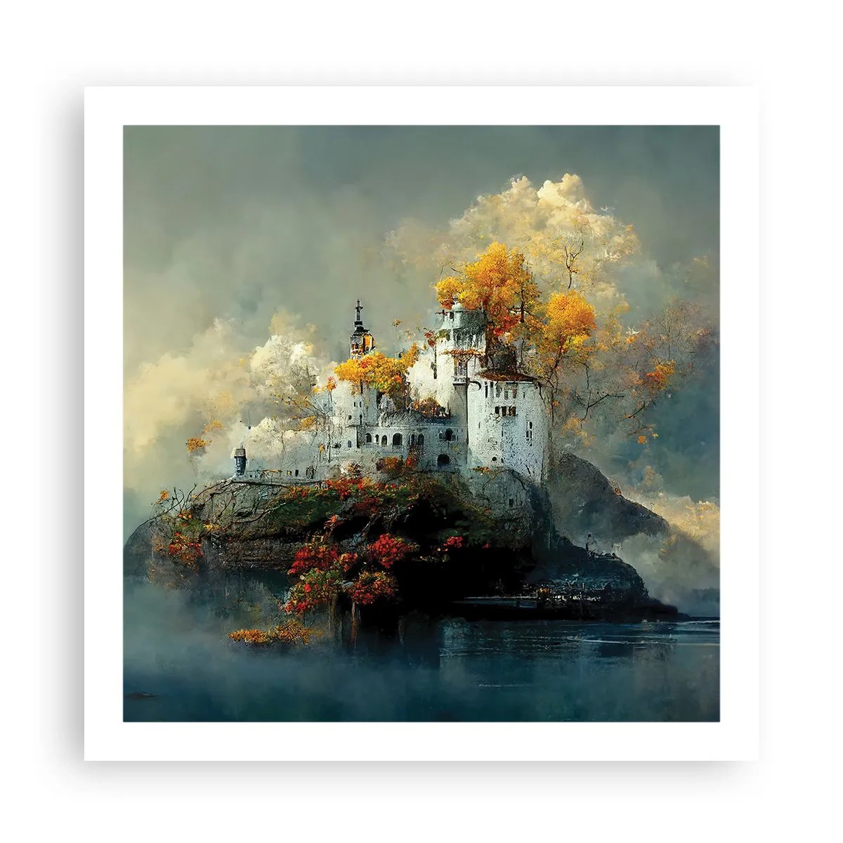 Plakát - Začátek romantického příběhu - 60x60 cm