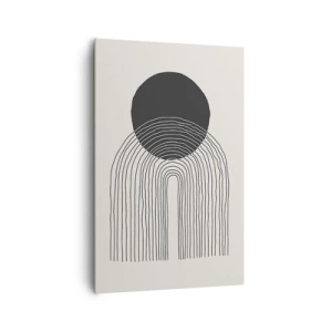 Obraz na plátně - Chvění a jistota - 80x120 cm