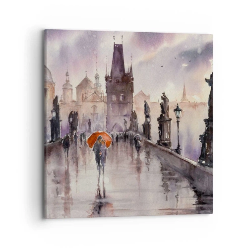 Obraz na plátně - Lidé se nemění - 70x70 cm