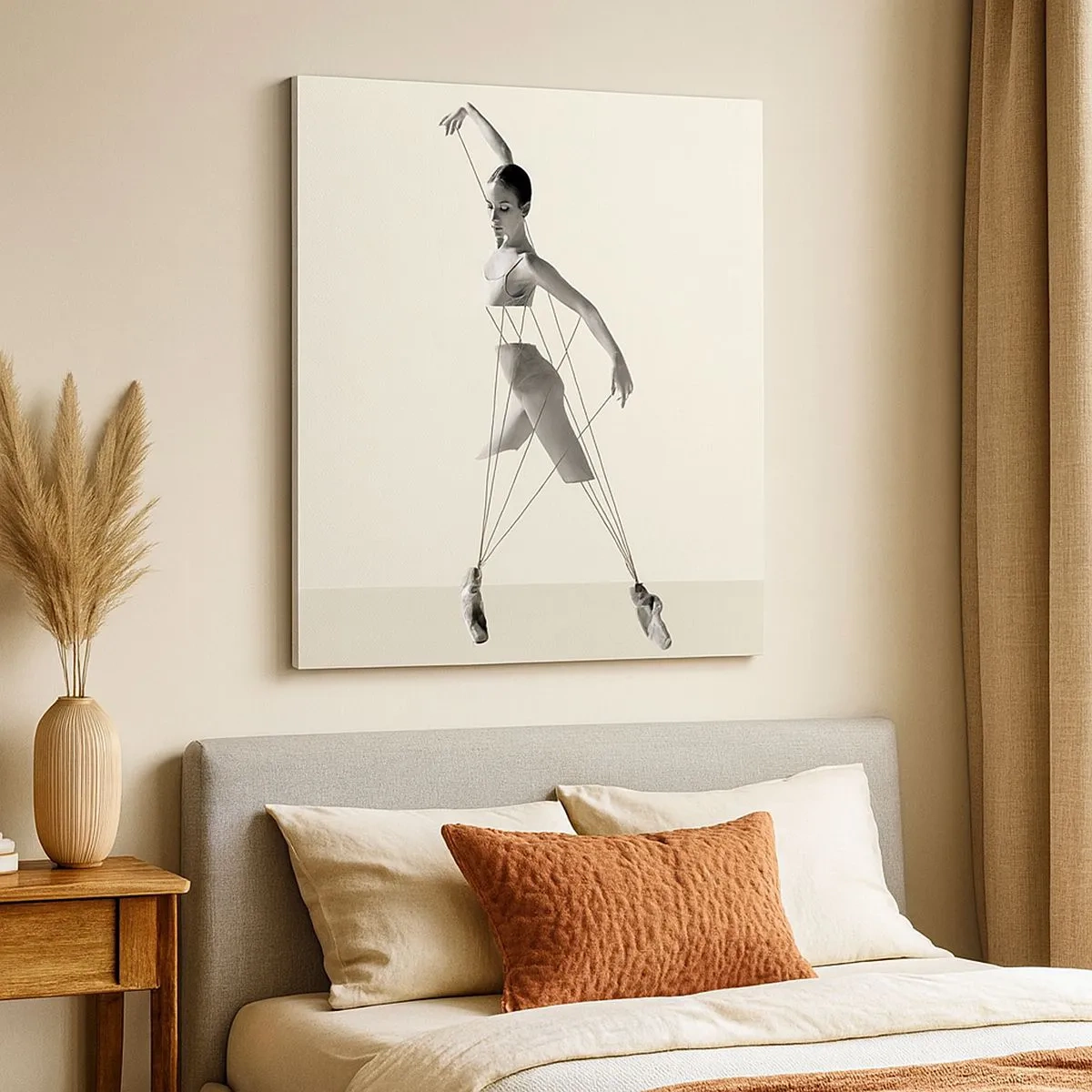 Obraz na plátně - V divadle světa - 30x30 cm