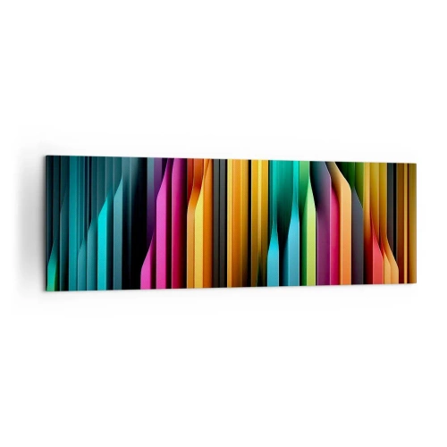 Obraz na plátně - Světelné varhany - 160x50 cm