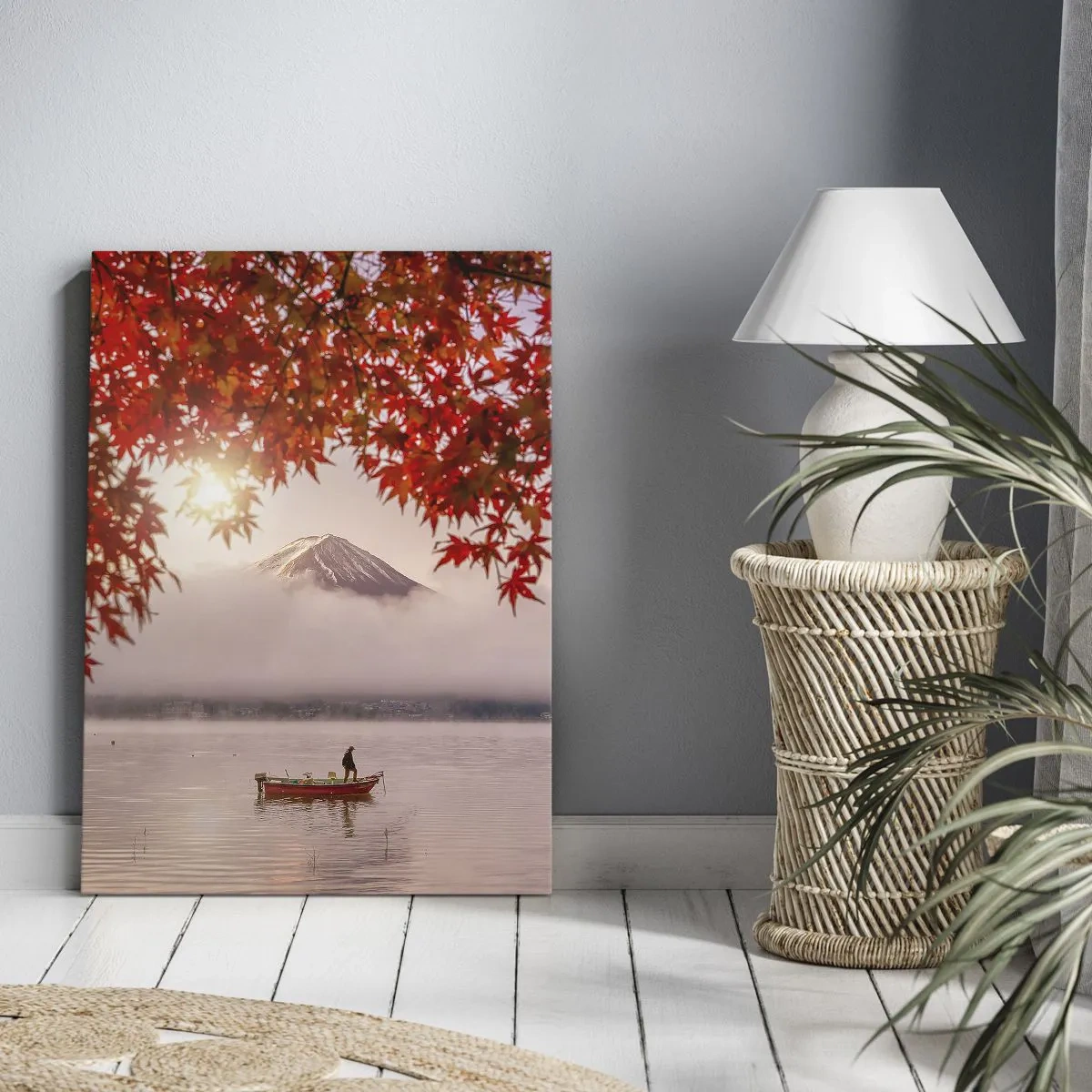 Obraz na plátně - V japonském stylu - 50x70 cm