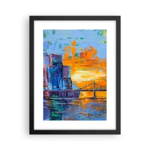 Plakát v černém rámu - Kultura a příroda - 30x40 cm