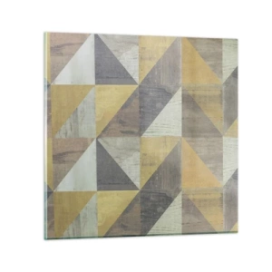 Obraz na skle - V úhlu trojúhelníku - 60x60 cm