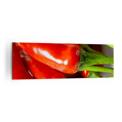 Obraz na plátně - Šťavnaté, lesklé, hladké - 160x50 cm