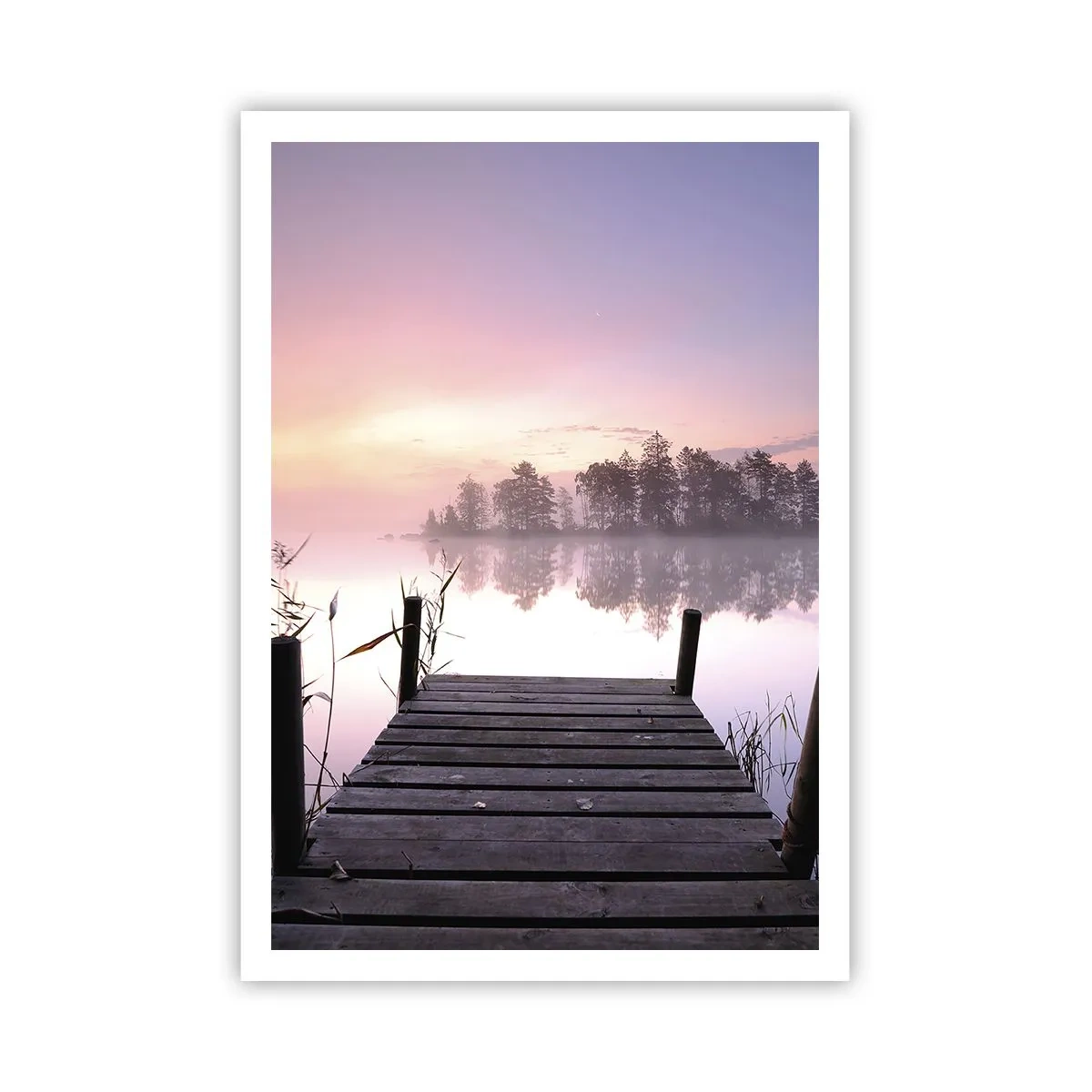 Plakát - Z liliové mlhy… - 70x100 cm