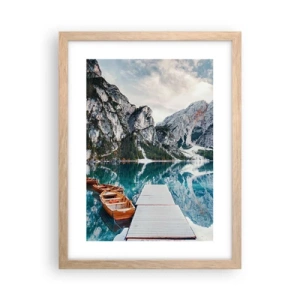 Plakát v rámu světlý dub - Ukážeme vám krásu - 30x40 cm