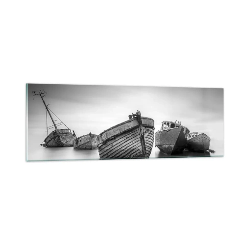 Obraz na skle - Teď už jen vzpomínky… - 90x30 cm