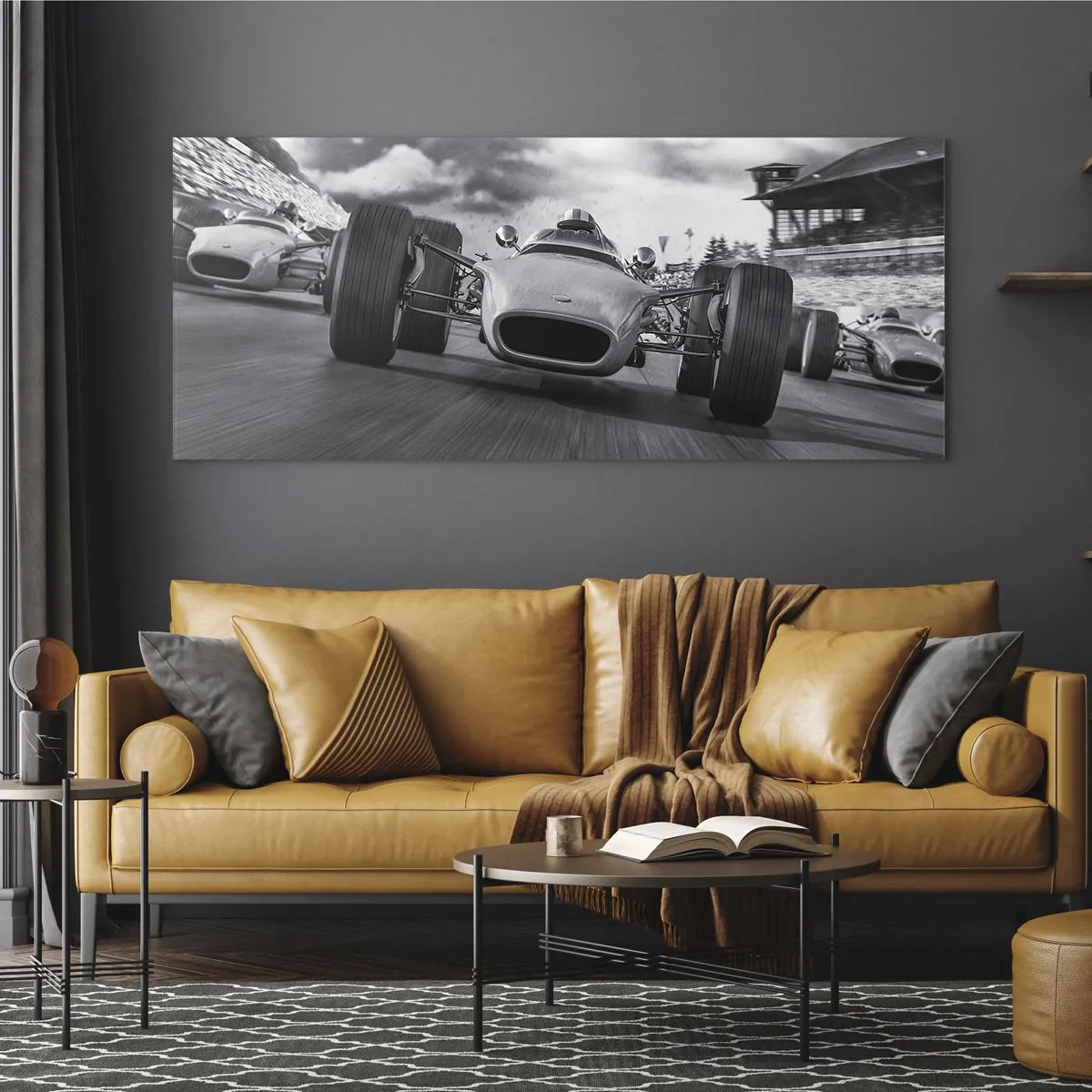 Obraz na skle - Tohle je síla! - 140x50 cm