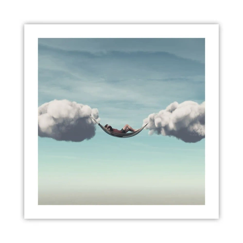 Plakát - Blaženost okamžiku - 50x50 cm