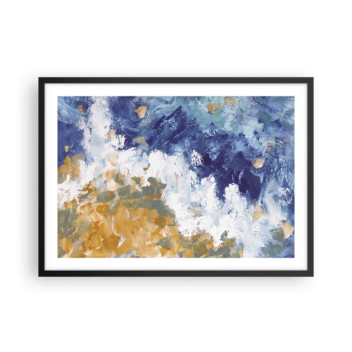 Plakát v černém rámu - Tanec živlů - 70x50 cm