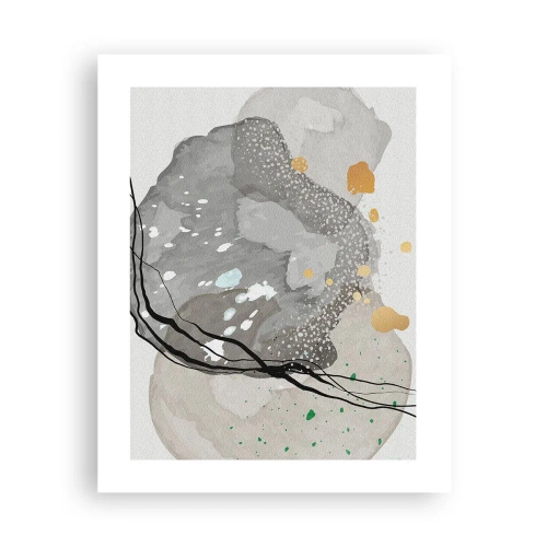 Plakát - Organická kompozice - 40x50 cm