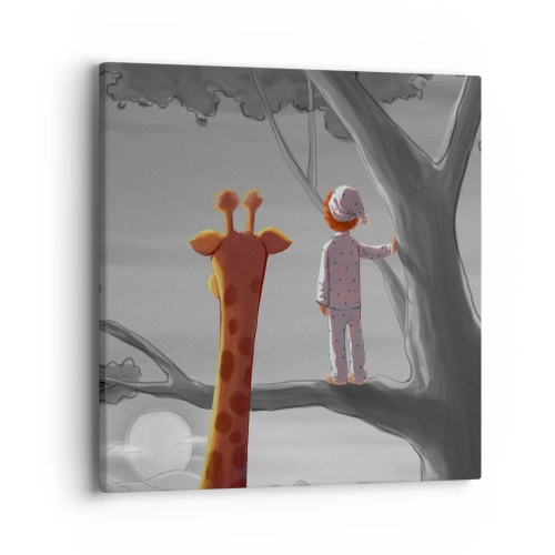 Obraz na plátně - Fakt se to děje - 40x40 cm