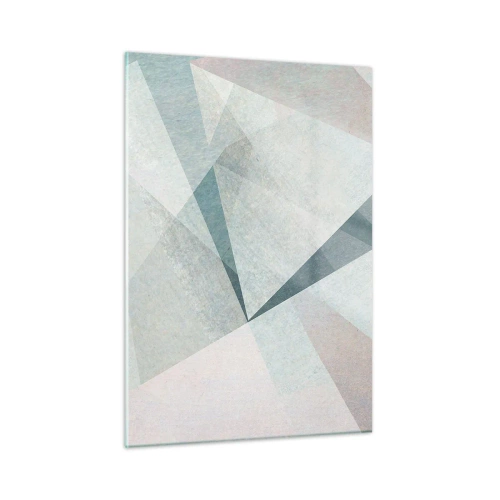 Obraz na skle - V klidu, ale dynamicky - 50x70 cm