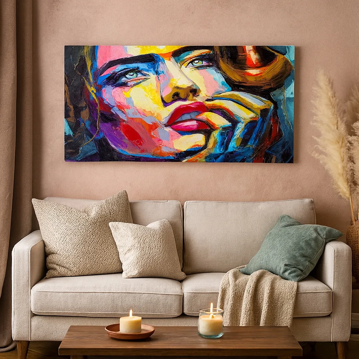 Obraz na plátně - Sny, jak ptáci letí oblohou - 30x30 cm