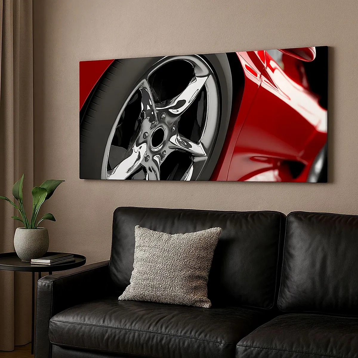 Obraz na plátně - Vytvořený pro rychlost - 100x40 cm