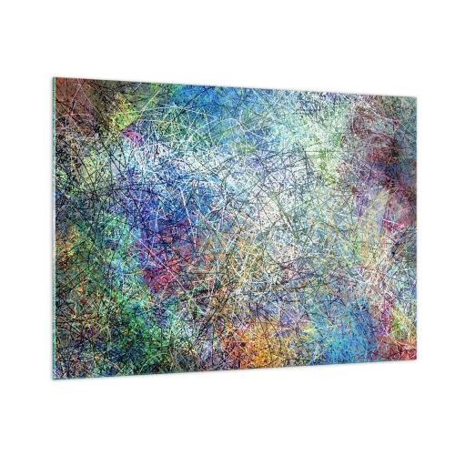 Obraz na skle - To není tak jednoduché - 100x70 cm
