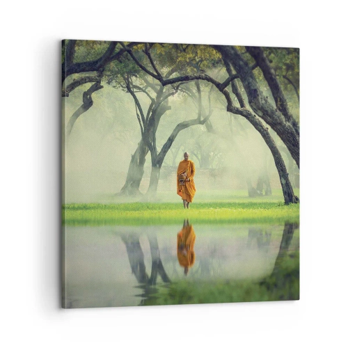 Obraz na plátně - Na cestě k osvícení - 60x60 cm