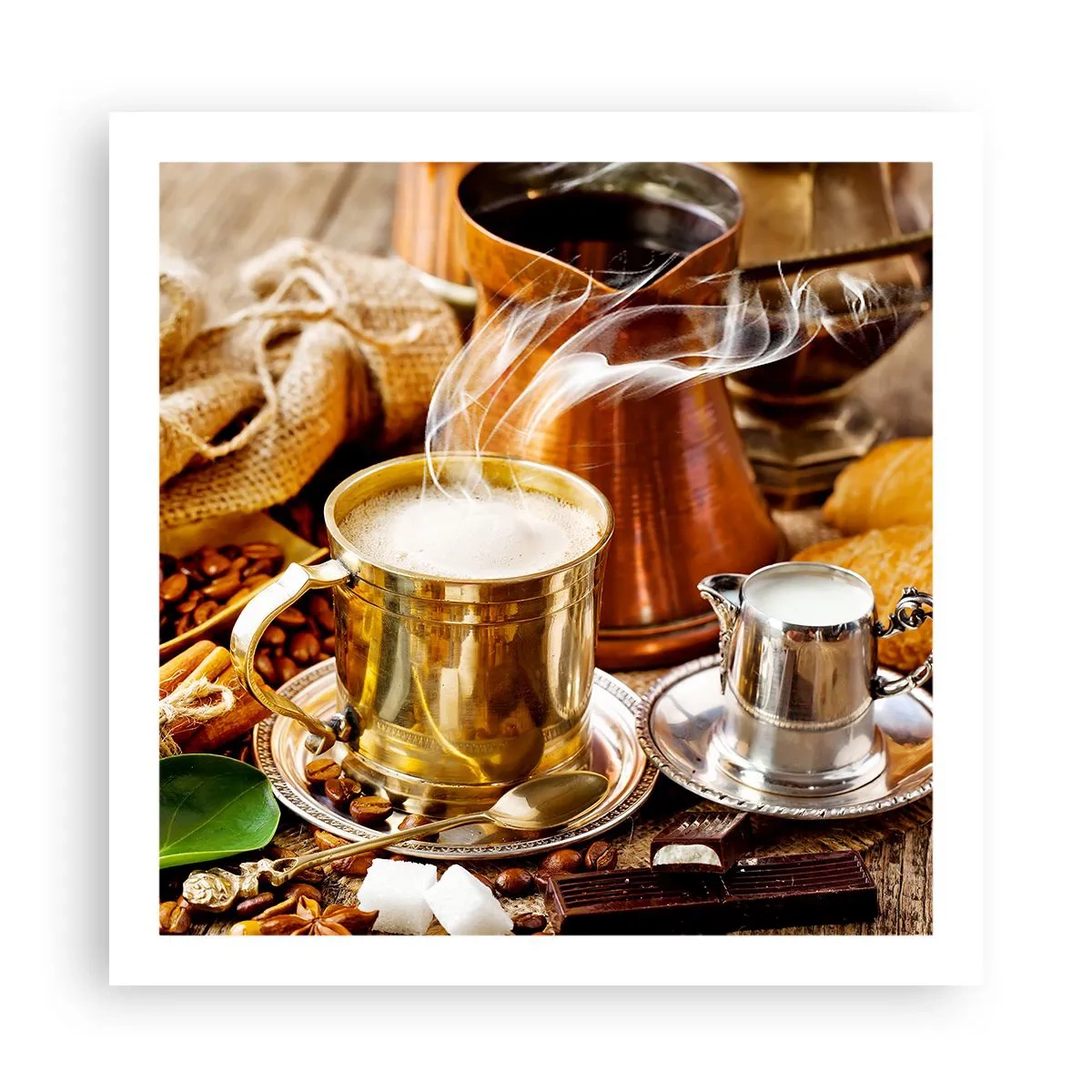 Plakát - Hezký den! - 60x60 cm