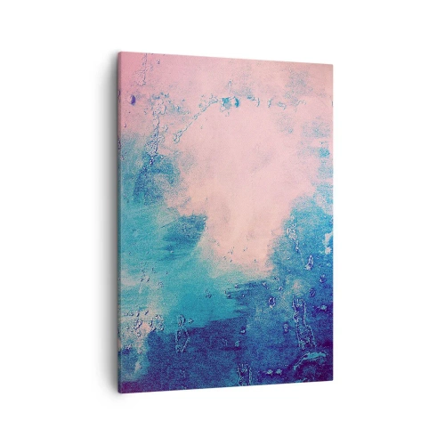 Obraz na plátně - Modrá objetí - 50x70 cm