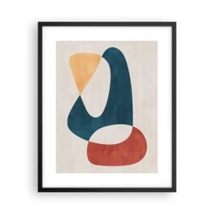 Plakát v černém rámu - Vlivy a metamorfózy - 40x50 cm