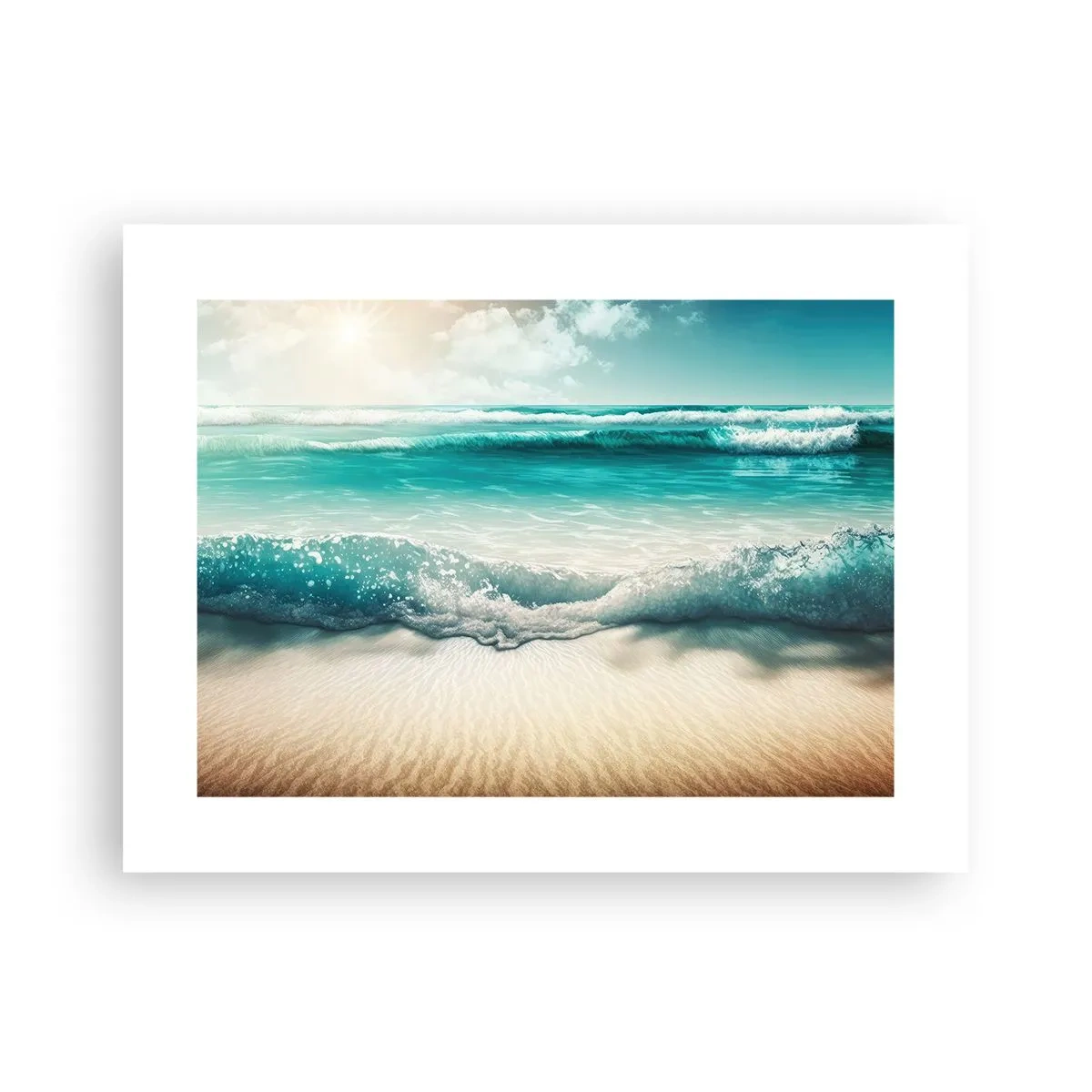 Plakát - Klid oceánu - 40x30 cm