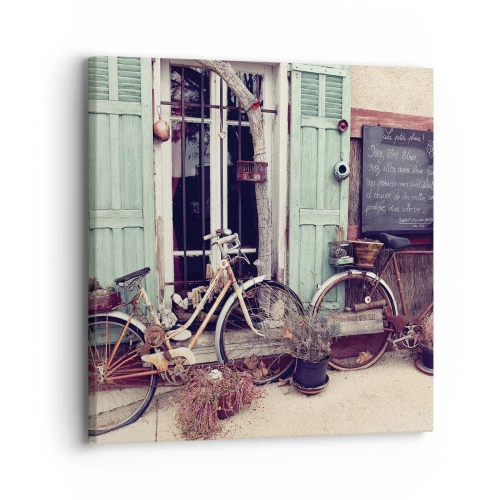 Obraz na plátně - Ať žije provincie - 30x30 cm