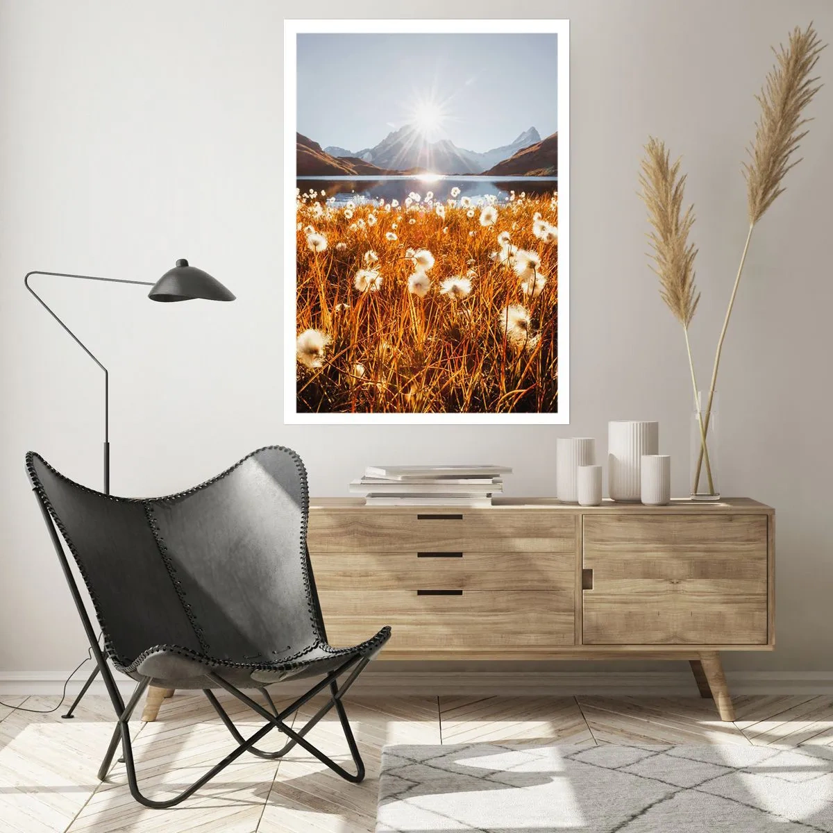 Plakát - Tvrdost skal, měkkost trav - 50x70 cm