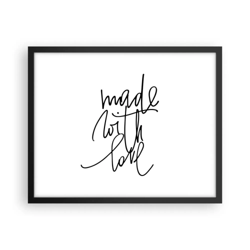 Plakát v černém rámu - Nejlepší značka - 50x40 cm