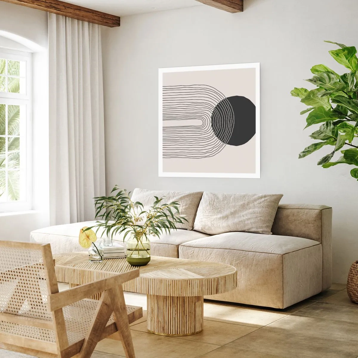 Plakát - Chvění a jistota - 60x60 cm