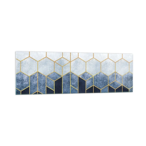 Obraz na skle - Kompozice v synkopickém rytmu - 160x50 cm