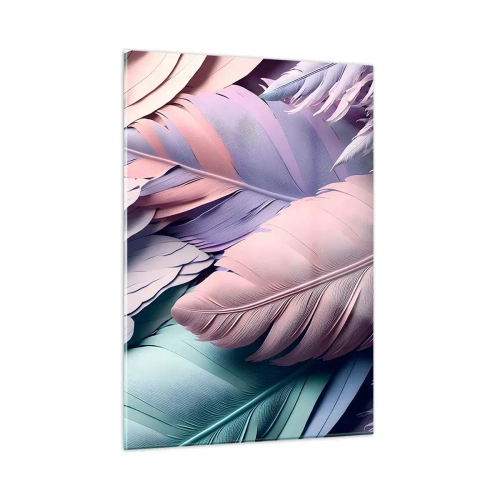 Obraz na skle - Ptačí styl - 50x70 cm