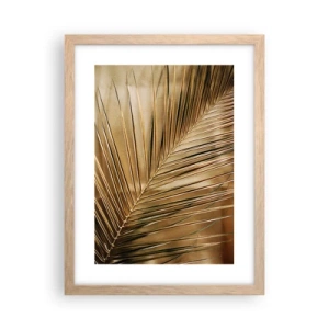 Plakát v rámu světlý dub - Přírodní kolonáda - 30x40 cm