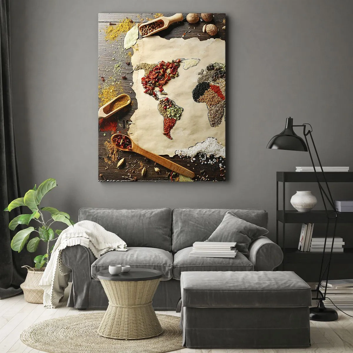 Obraz na plátně - Všechny chutě světa - 80x120 cm