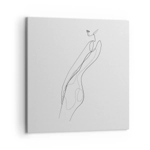 Obraz na plátně - Pouze slib - 60x60 cm