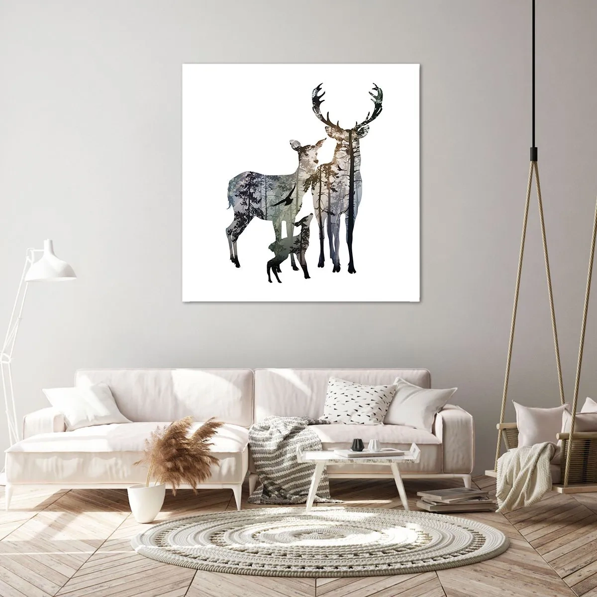 Obraz na plátně - Rodinná fotografie - 50x50 cm