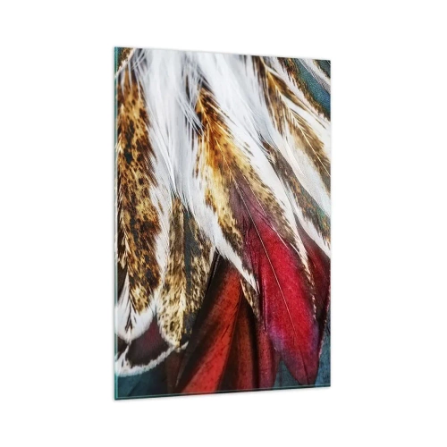 Obraz na skle - Tajemství letu - 80x120 cm