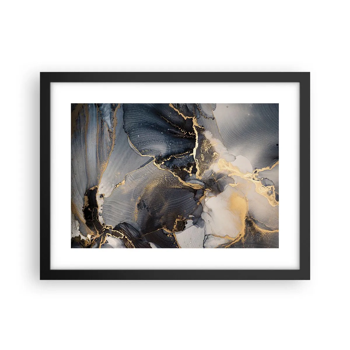 Plakát v černém rámu - Život kamene - 40x30 cm