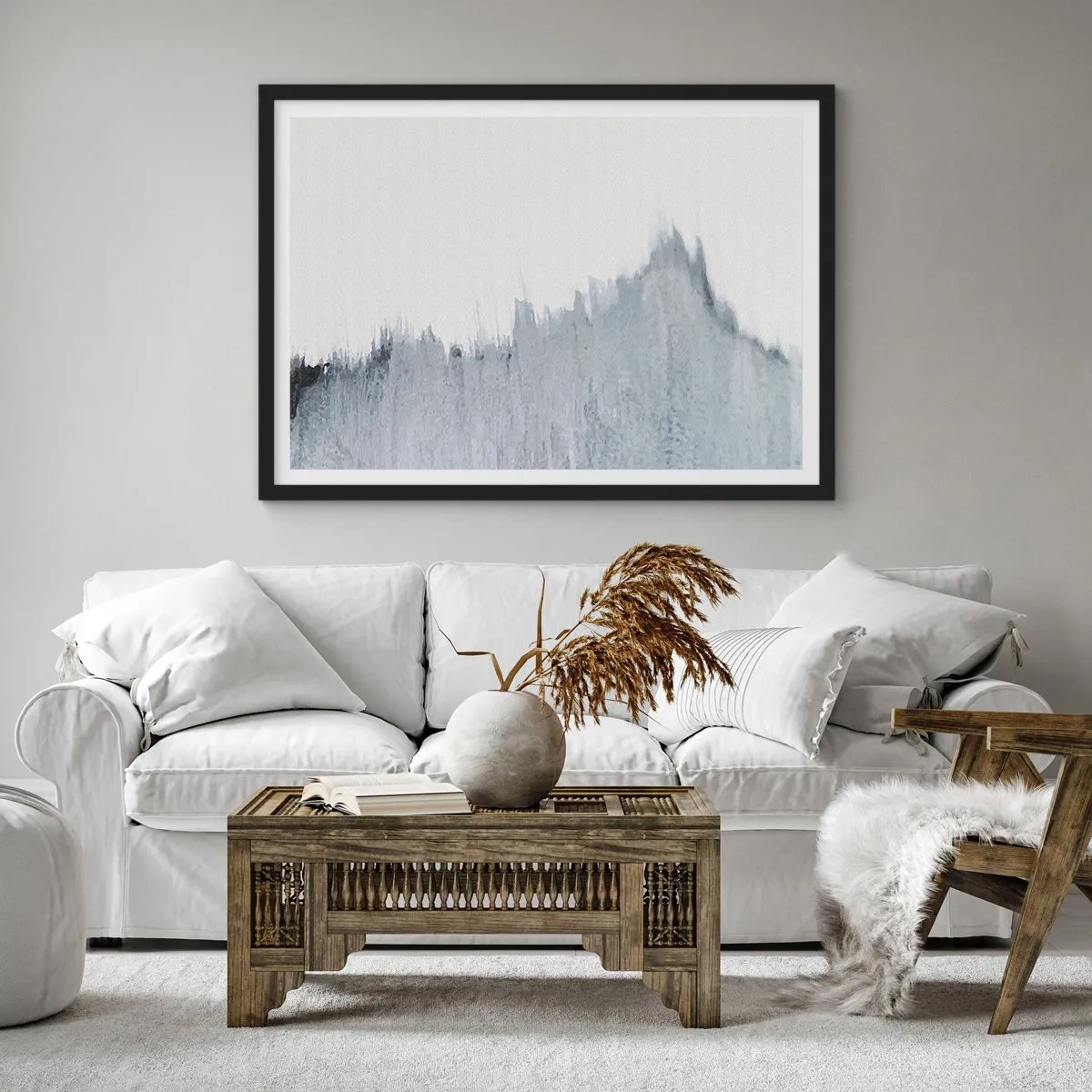 Plakát v černém rámu - Tajemný záznam - 70x50 cm