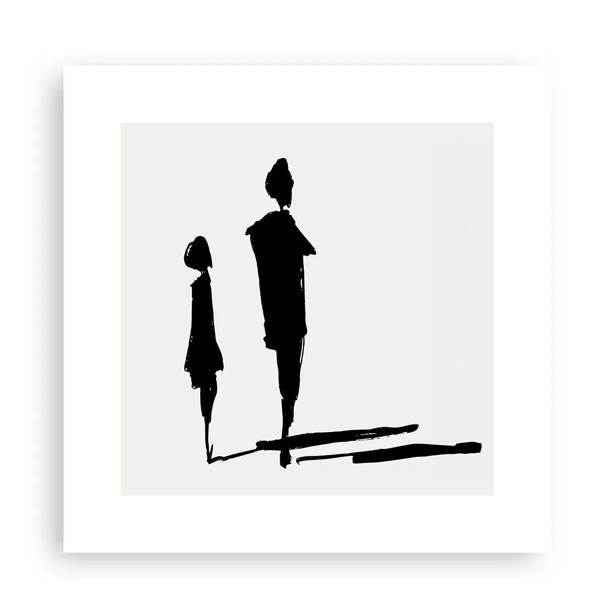 Plakát - Určitě spolu? - 30x30 cm