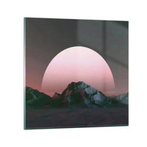 Obraz na skle - V sousední galaxii - 70x70 cm