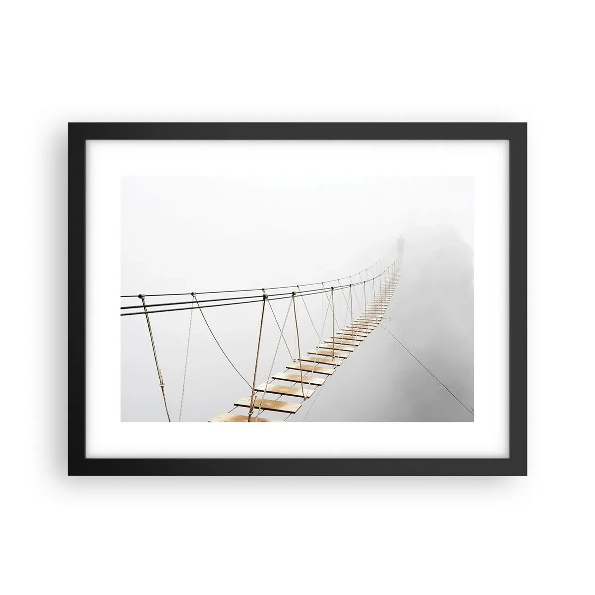 Plakát v černém rámu - Kam vás zavede? - 40x30 cm