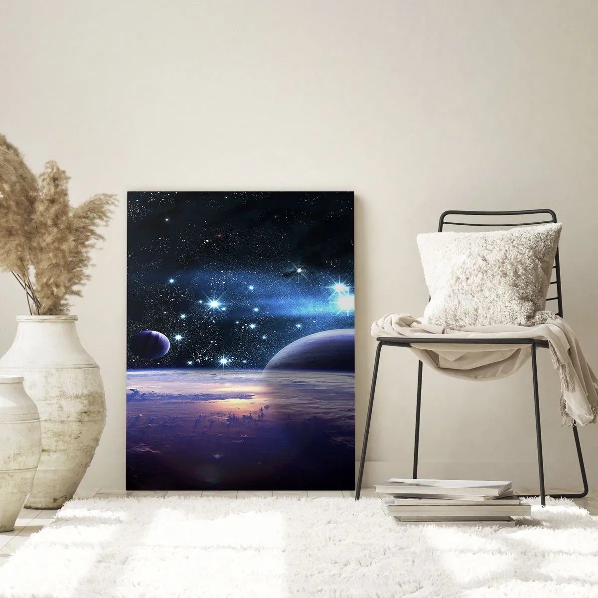 Obraz na skle - Stále sami? - 70x100 cm
