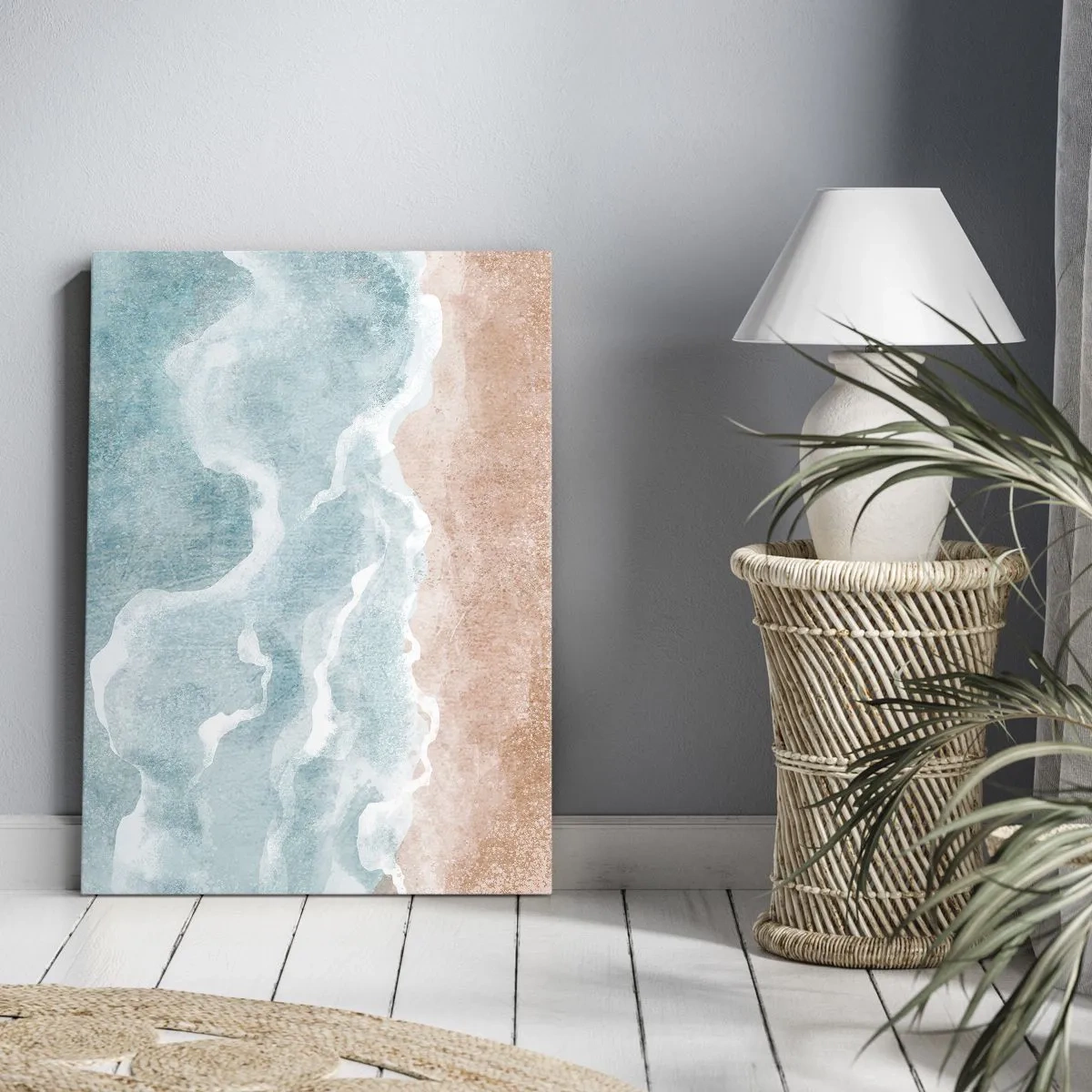 Obraz na plátně - Abstrakce mraků - 70x100 cm