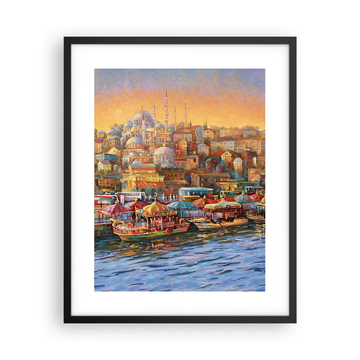 Plakát v černém rámu - Istanbulský příběh - 40x50 cm